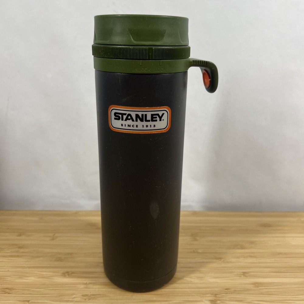 Stanley Outdoor Drink-Thru Bottle 16oz - Rare - Old Logo - Excellent Condition - Picture 1 of 6